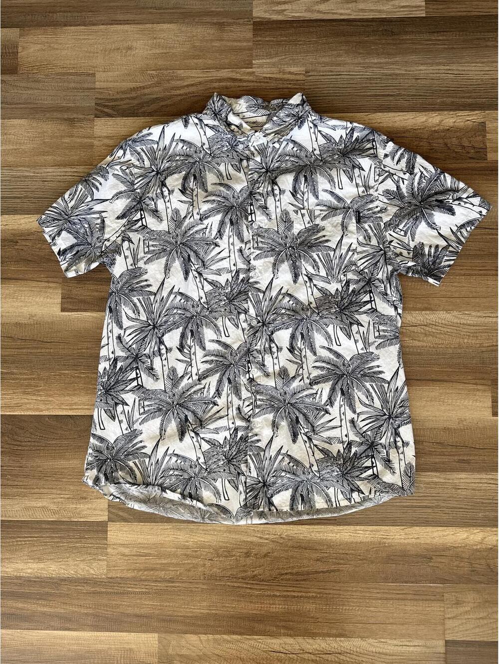 Molokai Surf Co. Hawaiian Shirt XL 100% Cotton vacation dad coastal grandpa